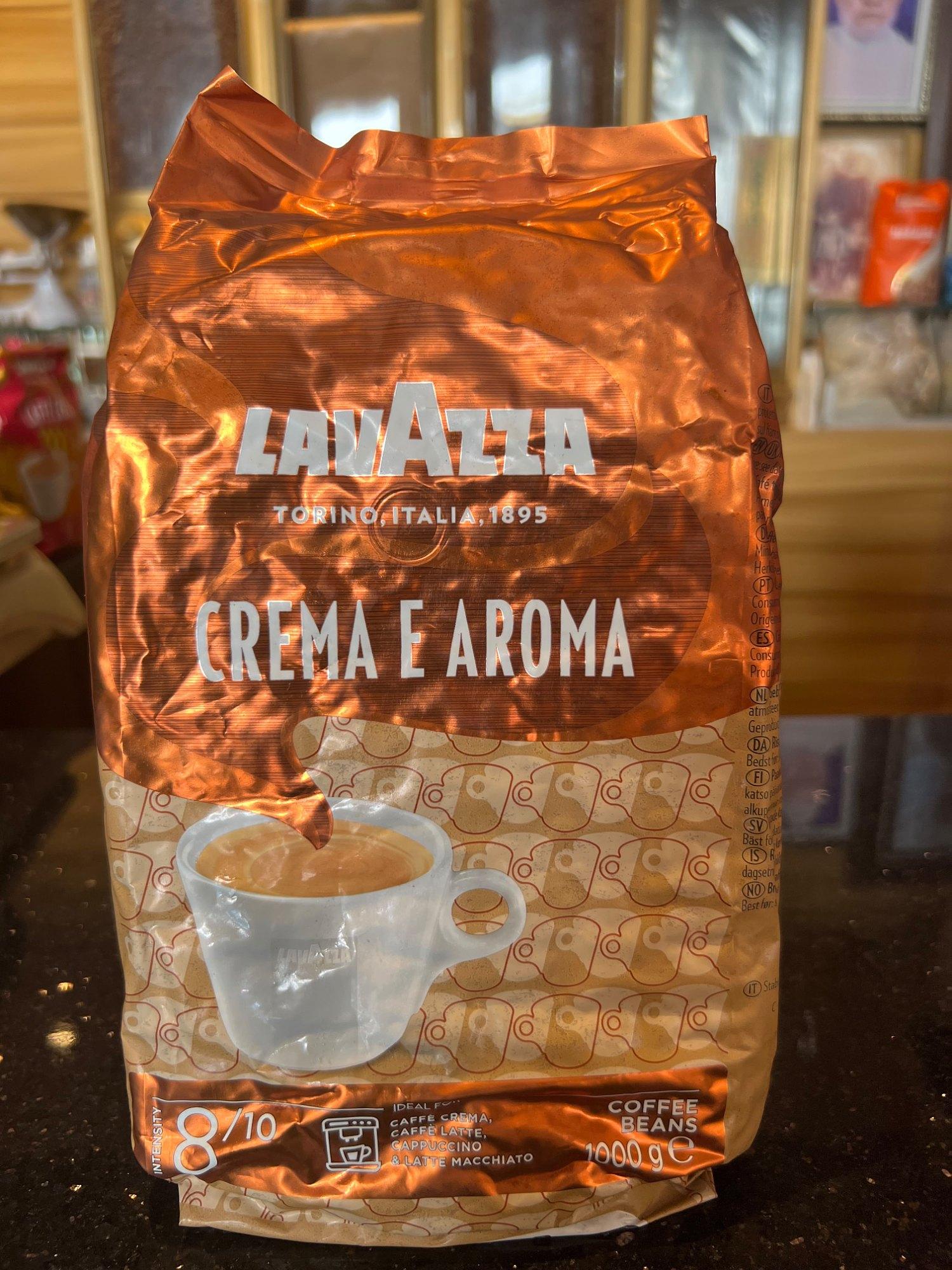 Café en grains Lavazza Crema e Aroma 1kg