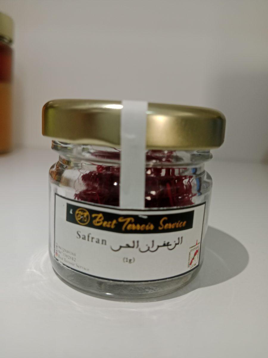 برطمان زعفران حر نقي 1 غرام بيست تيروار سيرفيس