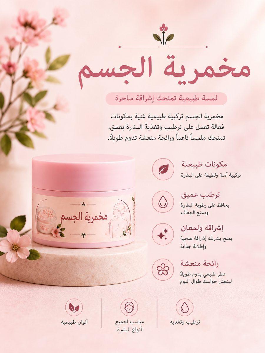Crème hydratante corps parfumée