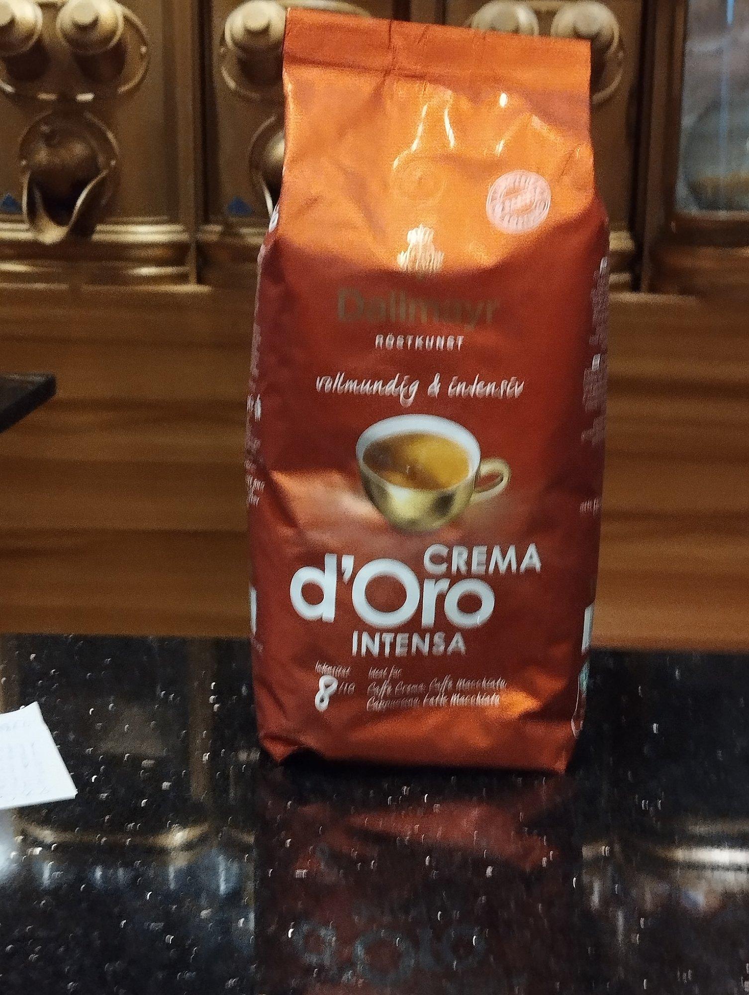 Café en grains Dallmayr Crema d'Oro Intensa