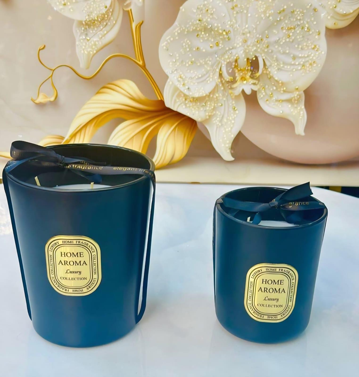 Bougie parfumée bleu nuit, 2 tailles