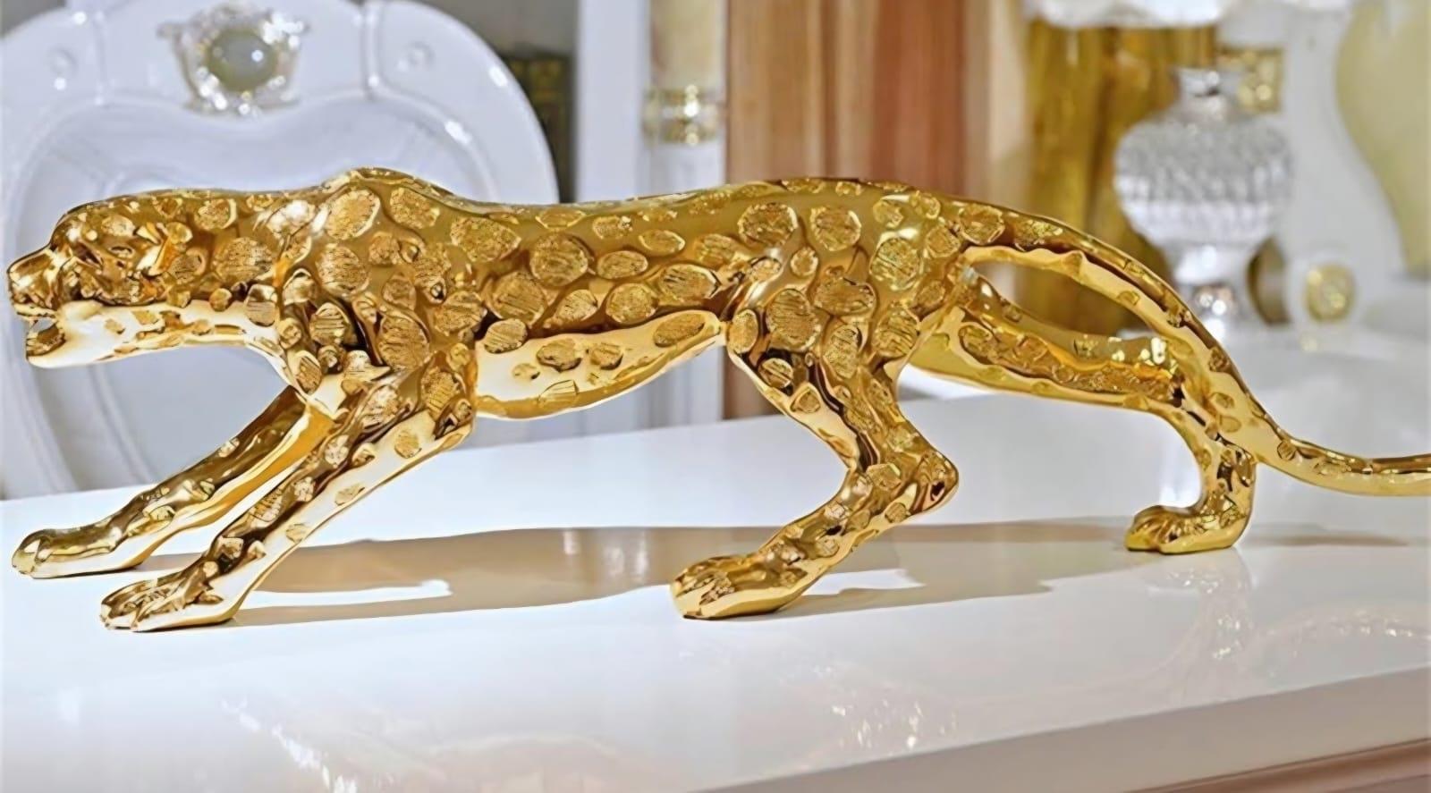 Panthère rampante, sculpture design