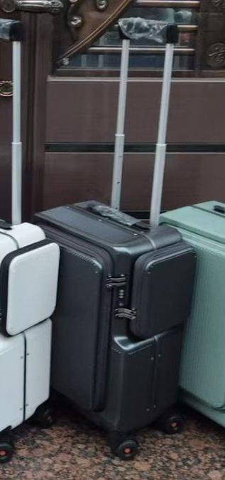 Valise Trolley Multifonction avec Porte-Gobelet