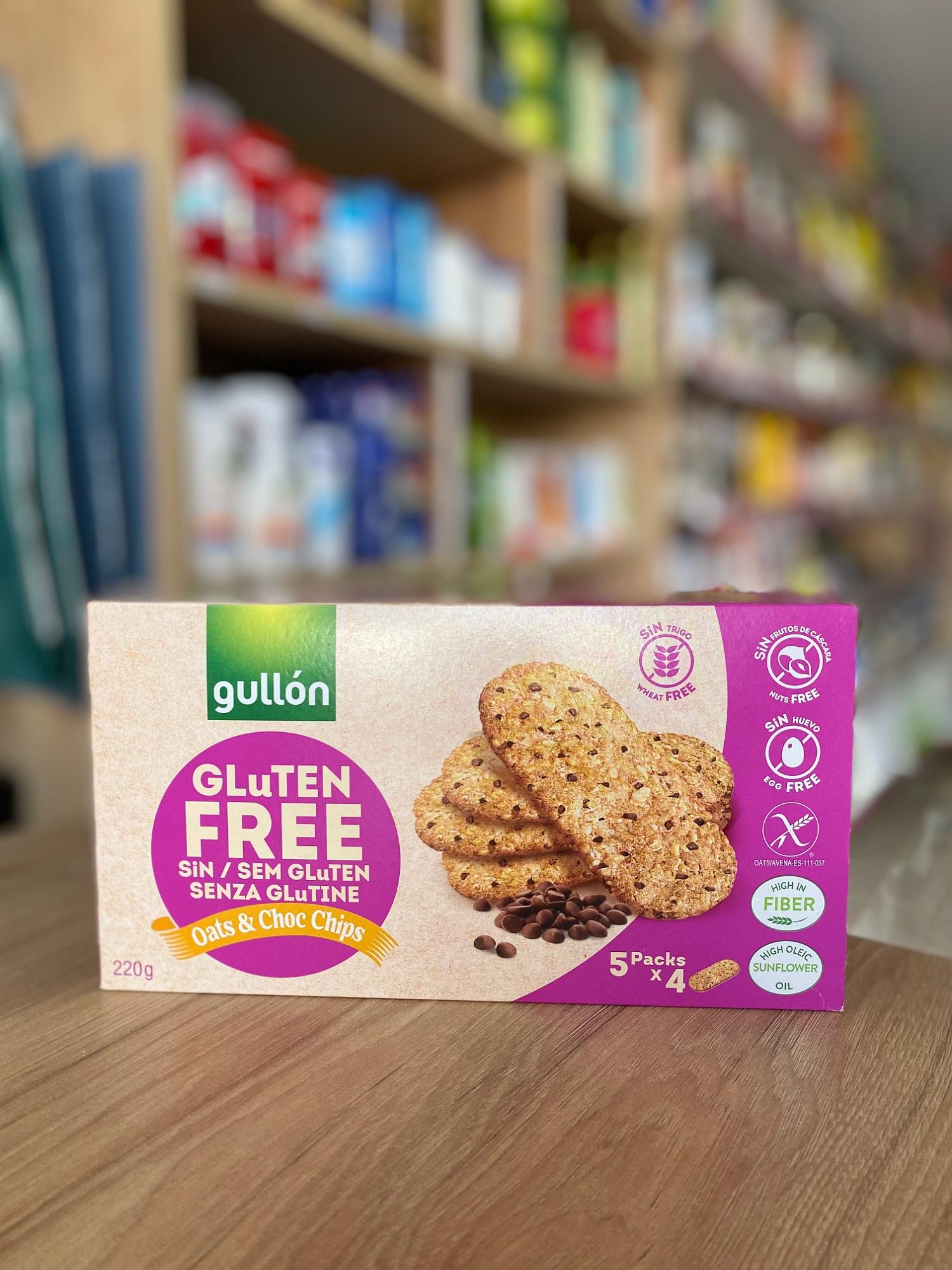 Biscuits avoine et pépites de chocolat Gullón sans gluten