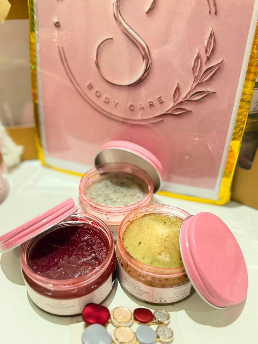 Gommages corps hydratants coffret 3 parfums