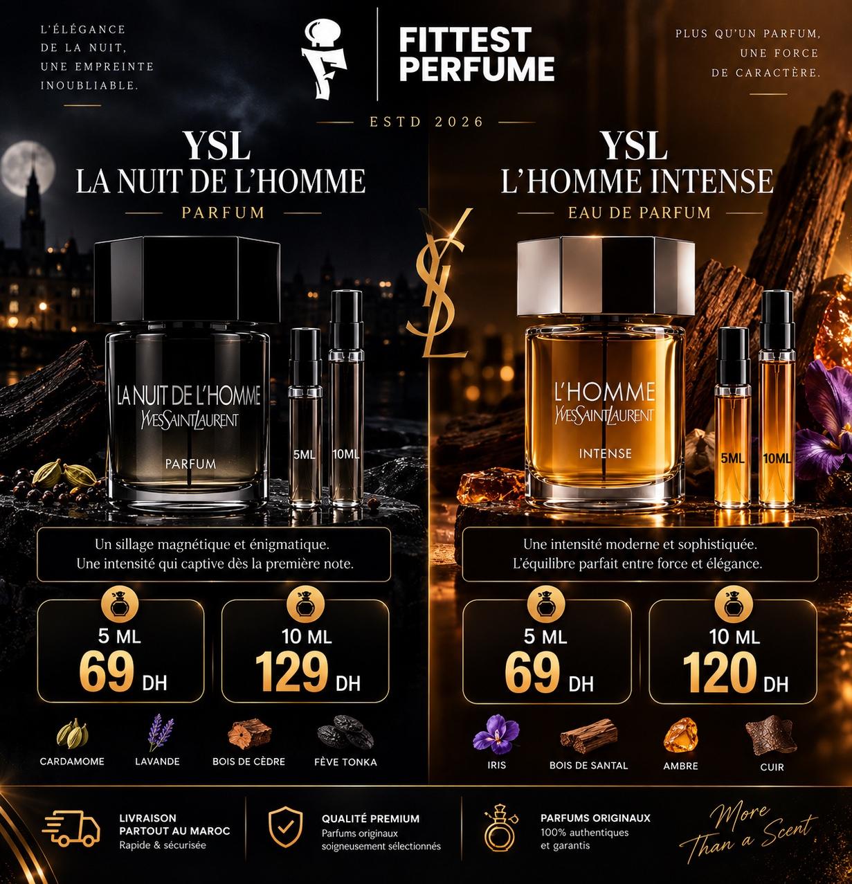 YSL perfume decants