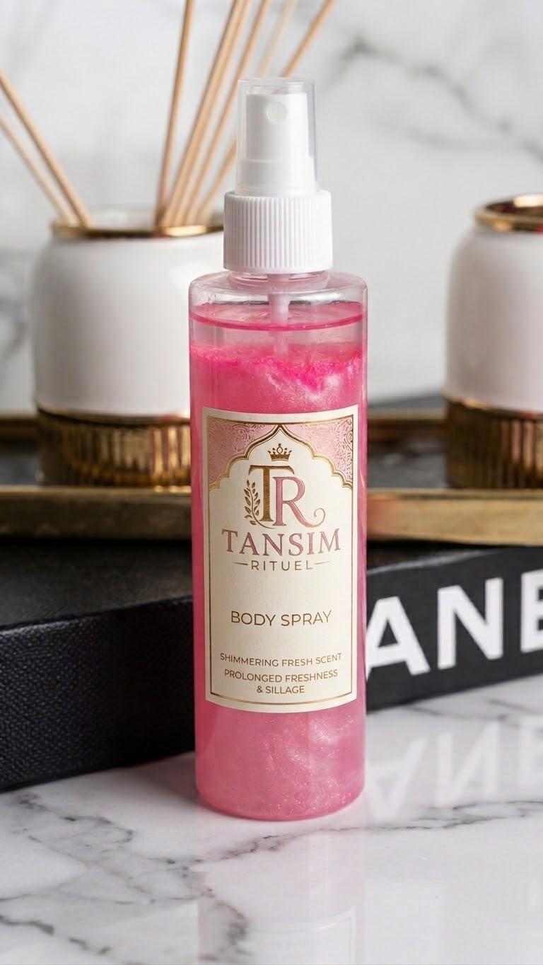 Spray corporel pailleté Tansim Rituel