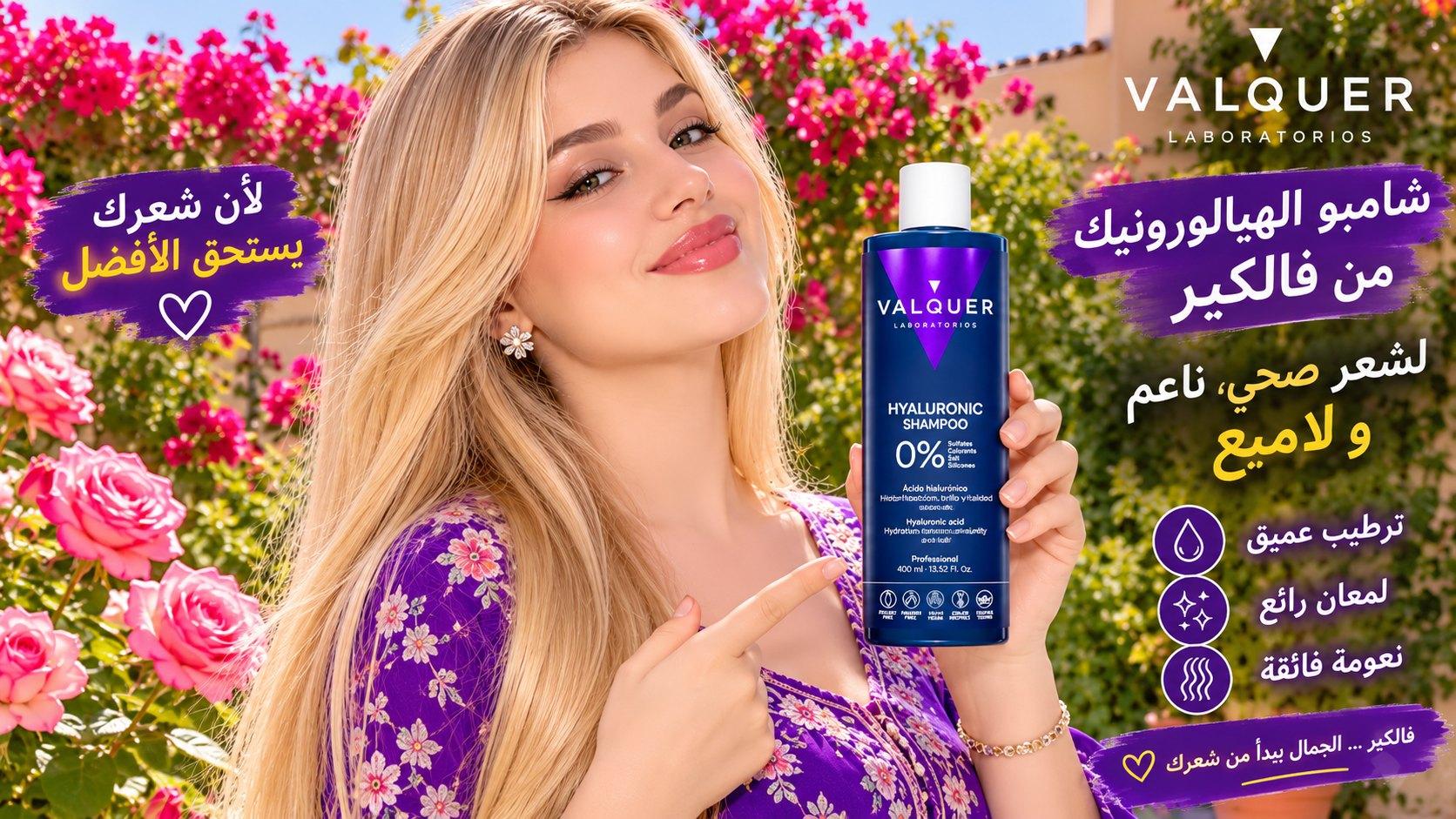 Shampoing hyaluronique Valquer