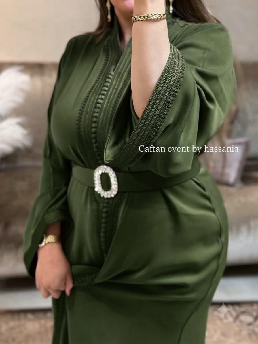 Caftan moderne ceinturé