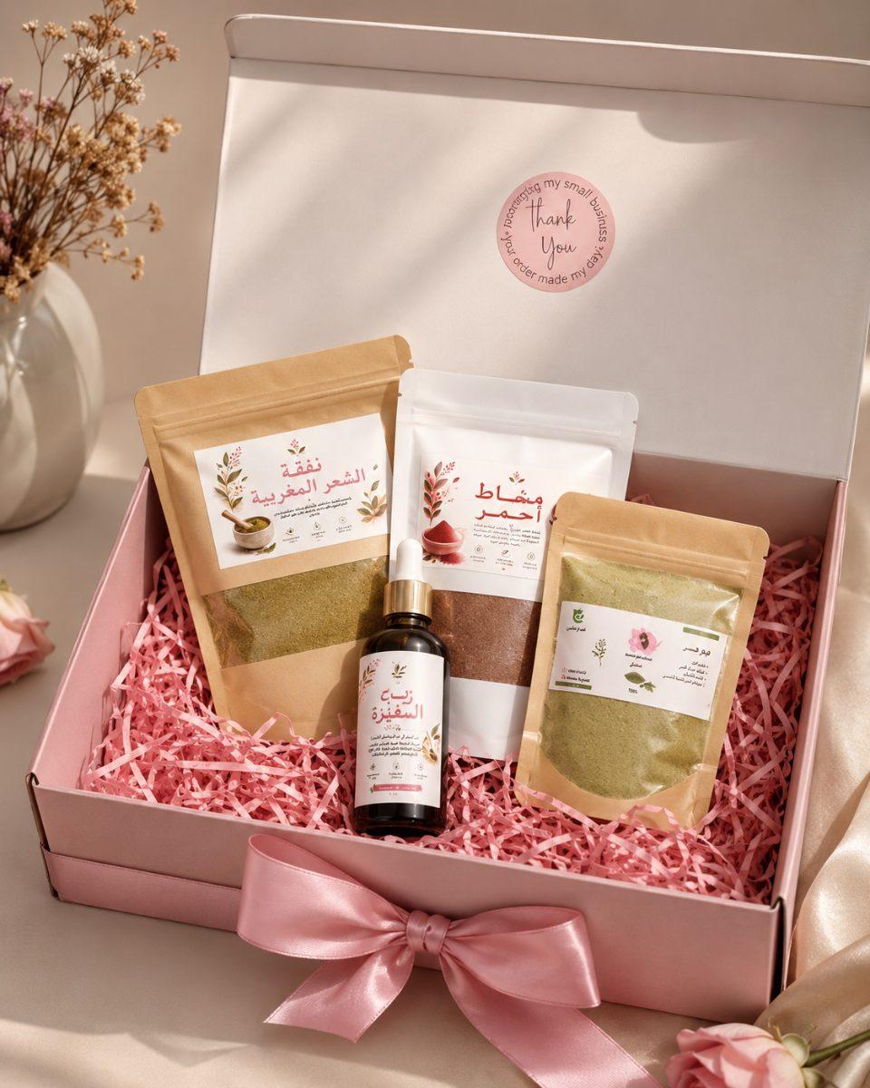 Coffret soins cheveux naturels