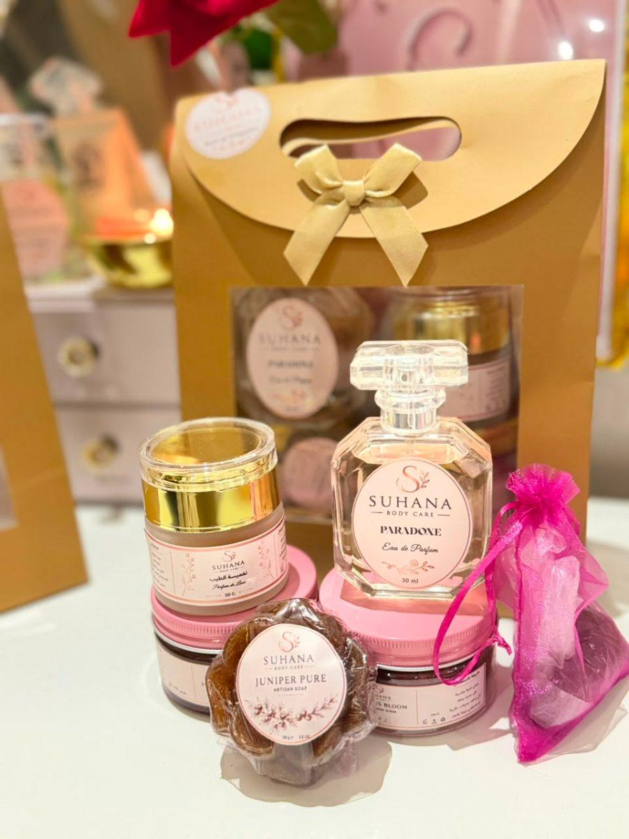 Coffret cadeau parfums et soins Suhana
