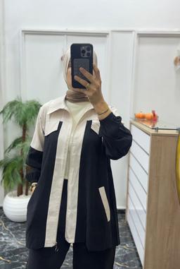 Two-tone zipped set — photo 17