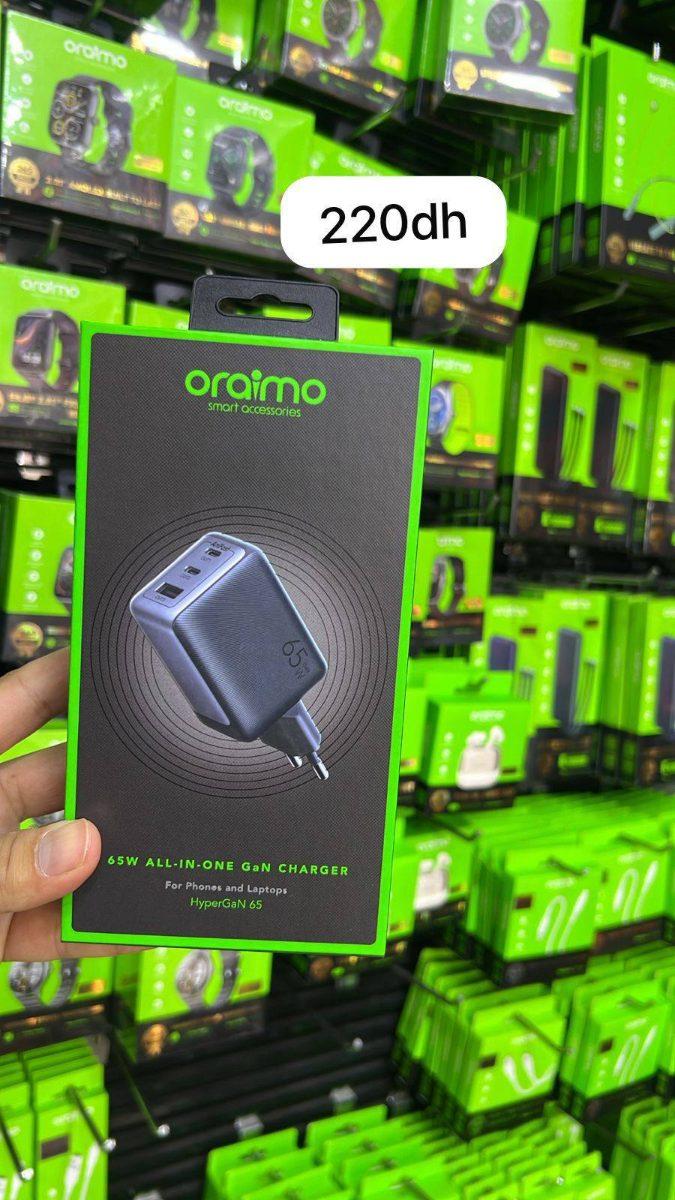 شاحن Orimo GaN 65W HyperGaN 65