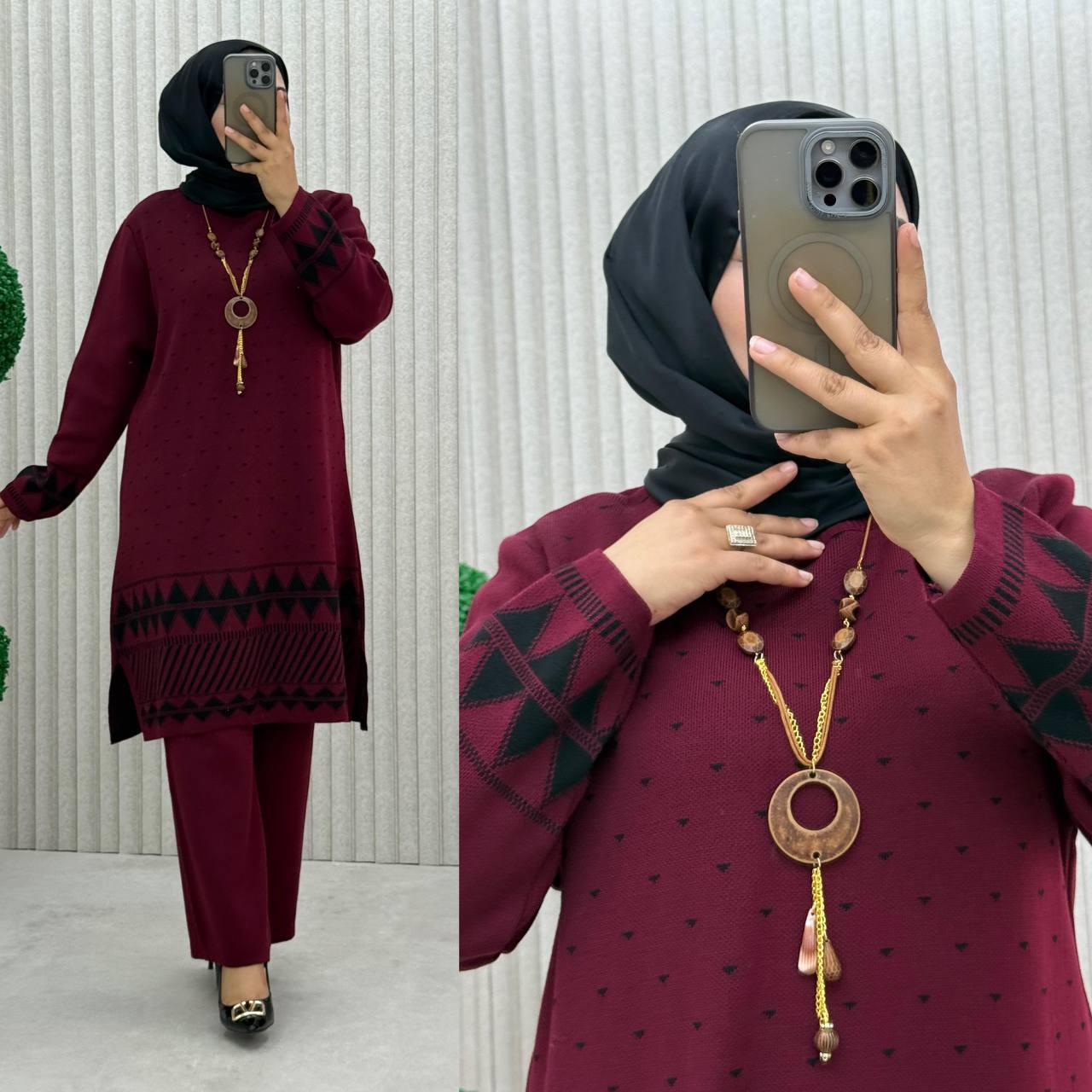Ensemble pull long et pantalon