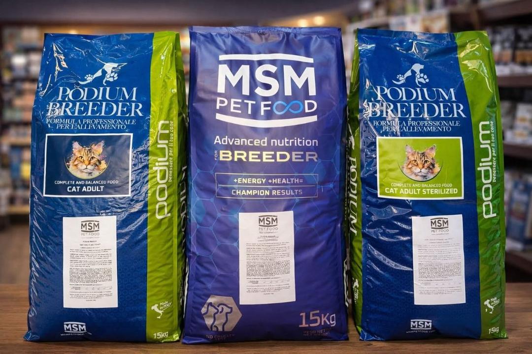 MSM Pet Food Podium Breeder Adult Cat Dry Food
