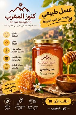 باقة العسل وزيت الأركان 50 مل — photo 1