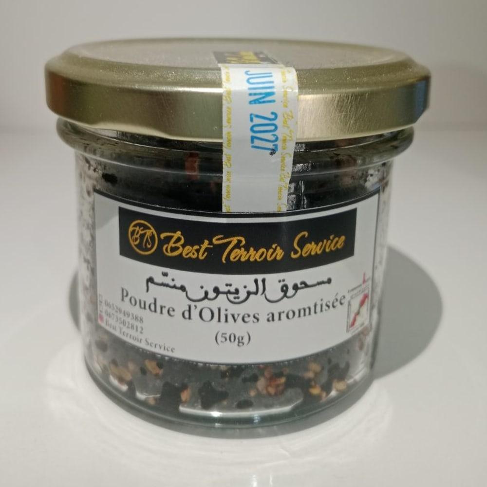 Poudre d'olives aromatisée Best Terroir Service 50g