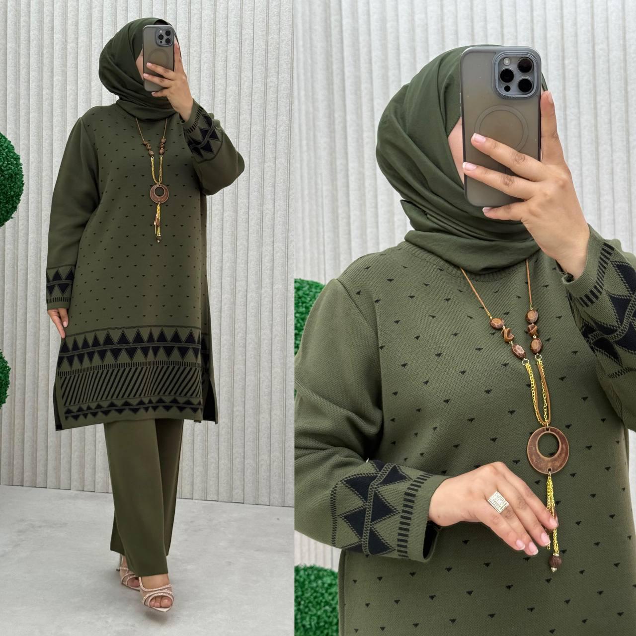 Ensemble pull long et pantalon