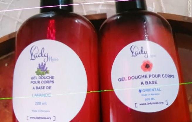 Gel douche Ladyness 200 ml, parfum au choix