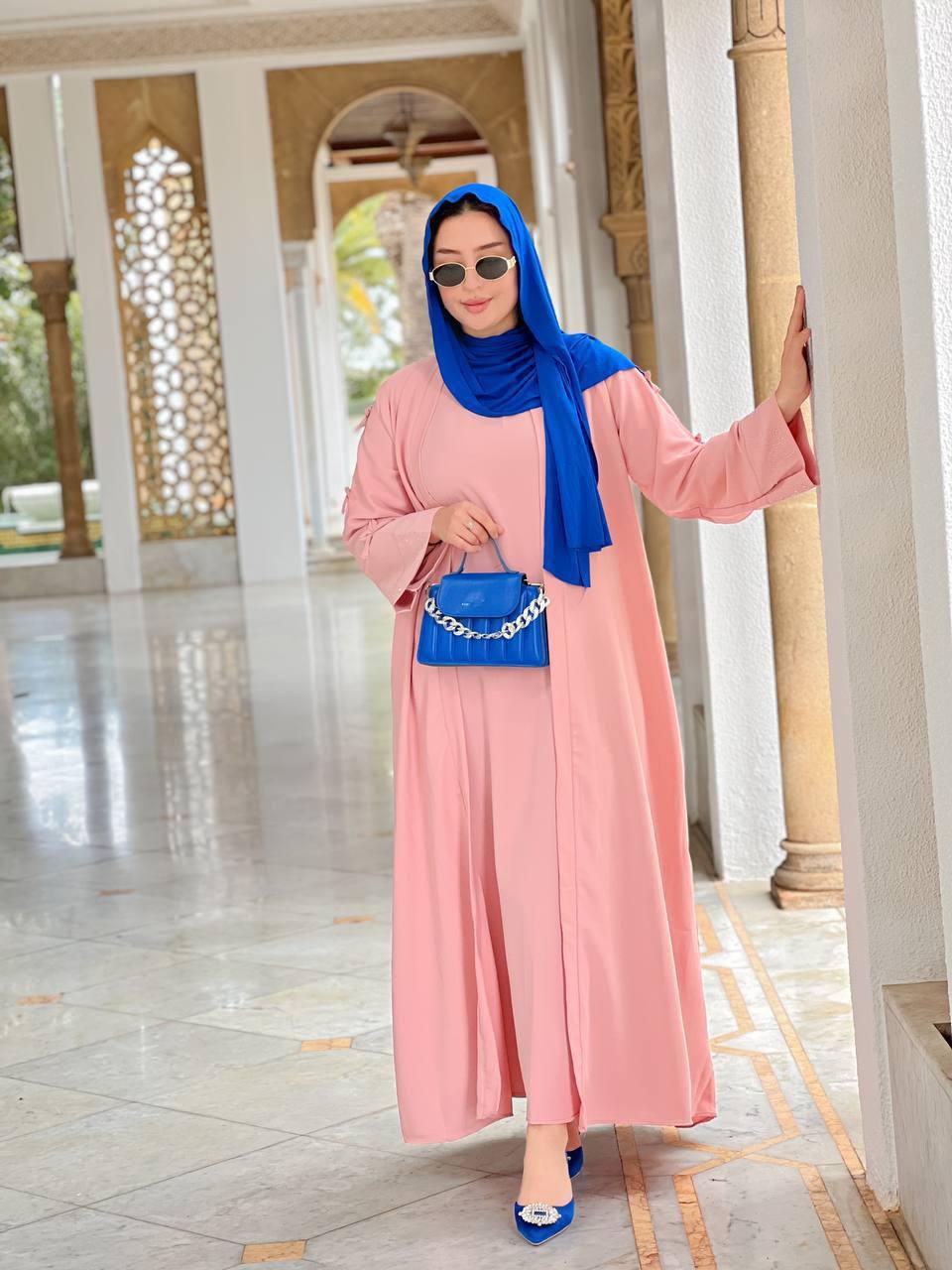 Ensemble long ouvert papillon