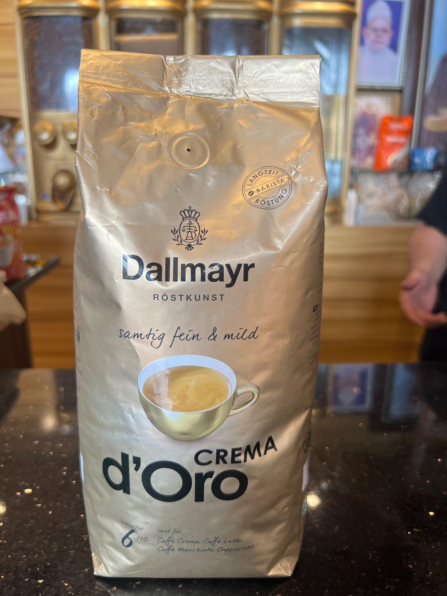 Café en grains Dallmayr Crema d'Oro