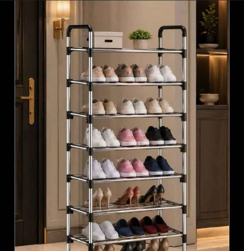 Étagère à chaussures 7 niveaux