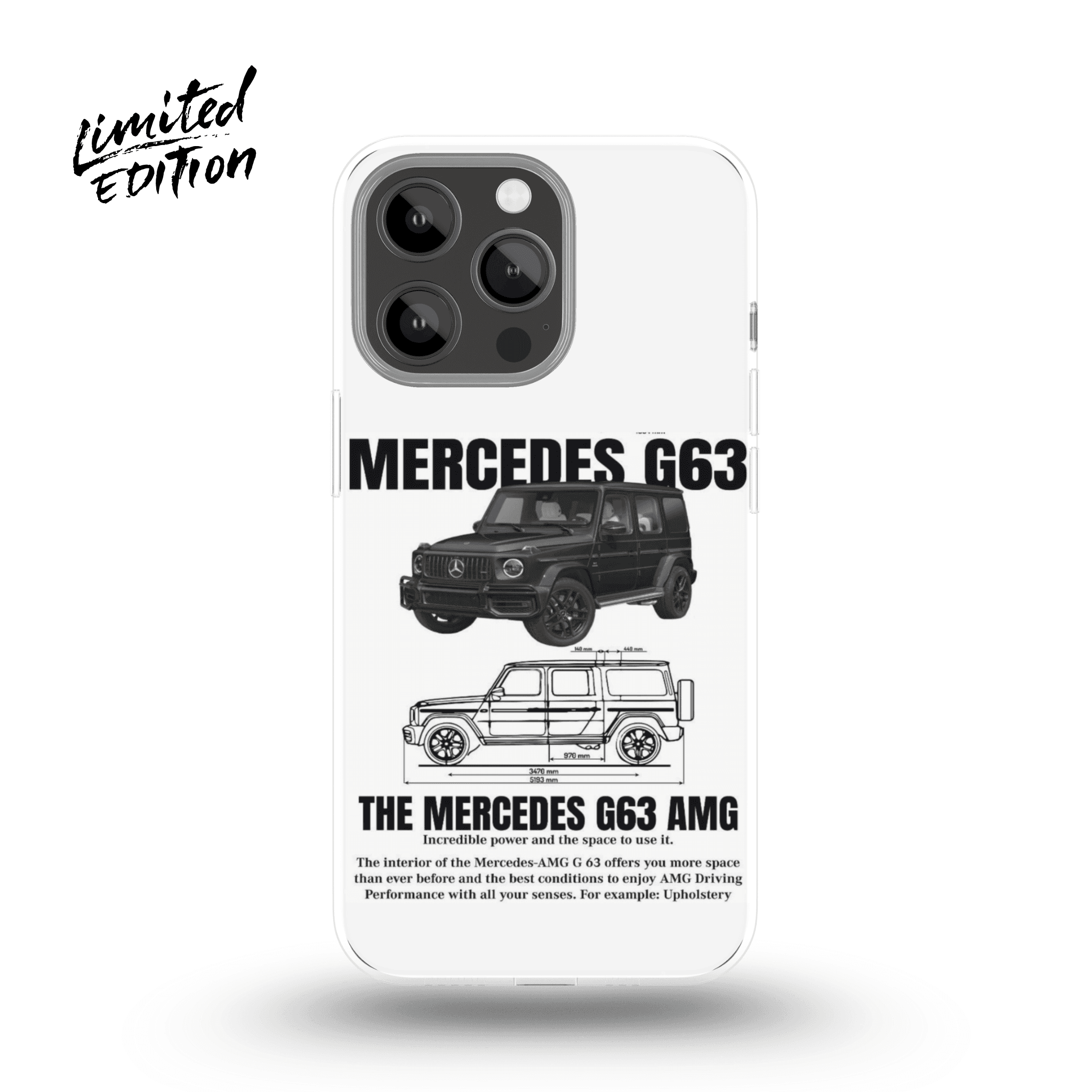 Mercedes G63 Phone Case - Limited Edition
