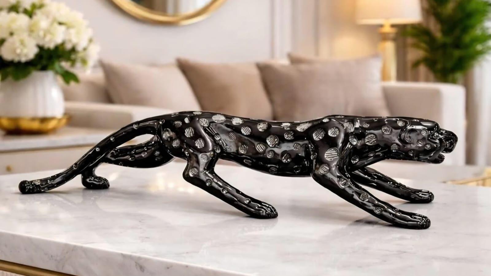 Panthère rampante, sculpture design
