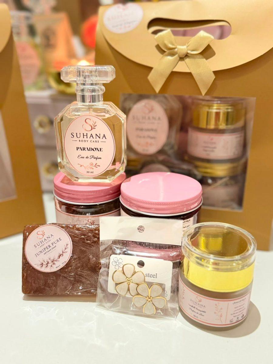 Coffret cadeau parfum et soins Suhana