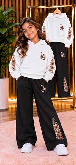“Montoni” hoodie + embroidered wide-leg trousers set – from age 14 — photo 2