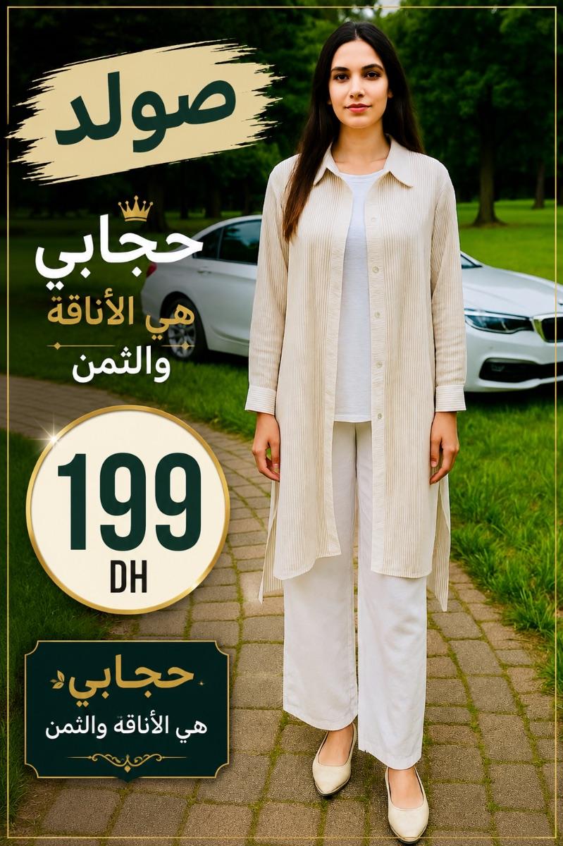طقم قميص وبنطلون طويل