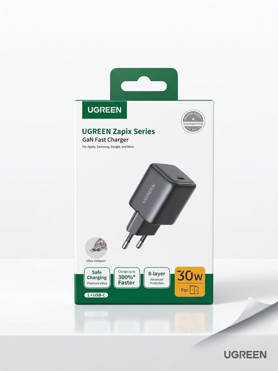 UGREEN 30W GaN Fast Charger USB-C