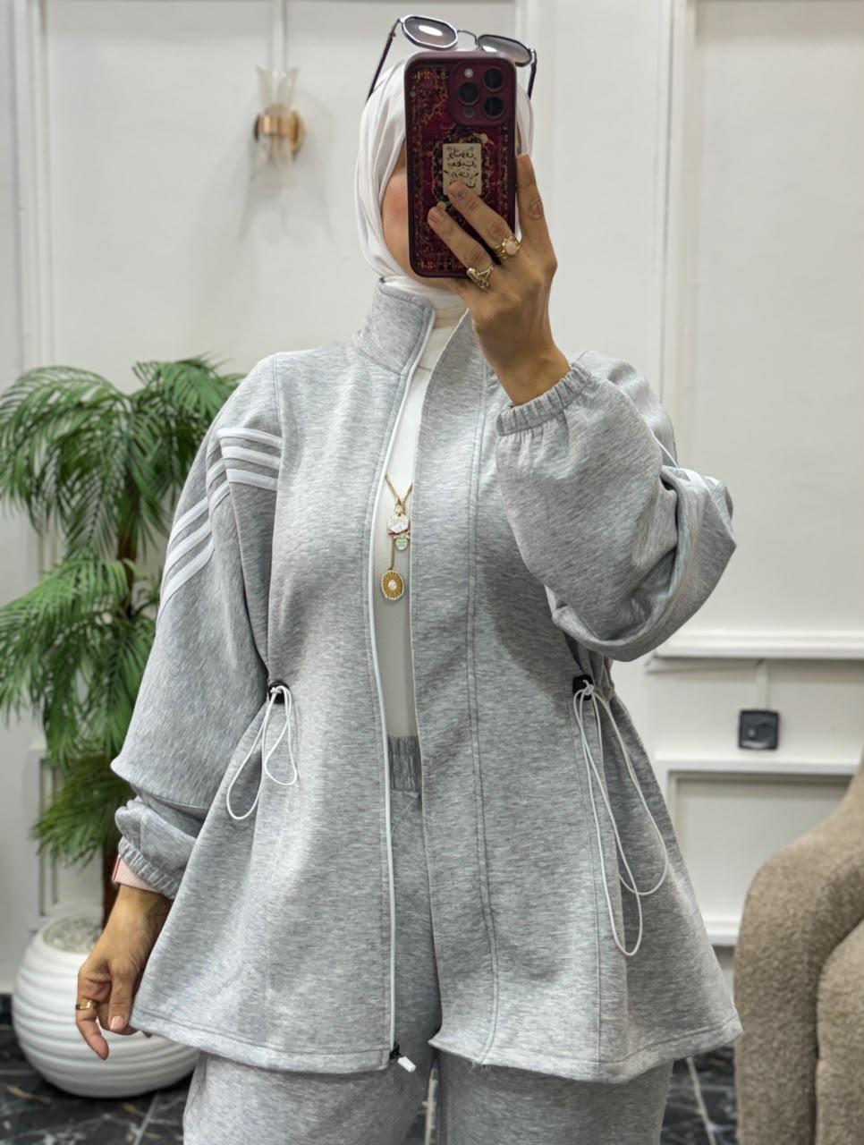 Ensemble veste zippée et pantalon