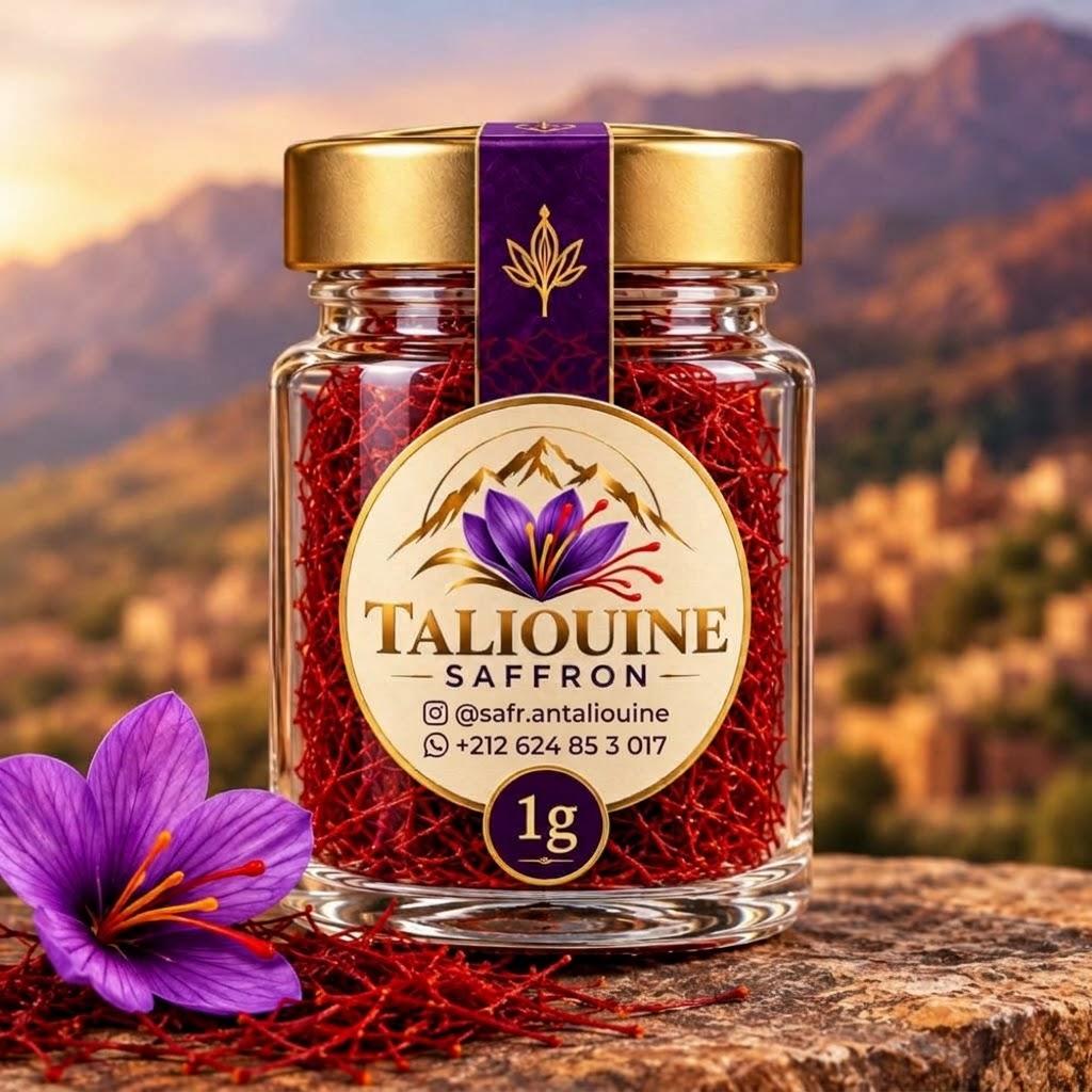 Pure Taliouine Saffron 1g